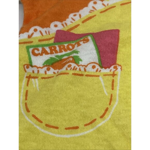 Vintage Cabbage Patch Kid Vegetable Garden Romper CPK  Made In Taiwan 1984 HTF - Picture 10 of 13